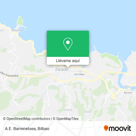 Mapa A.E. Barrenetxea