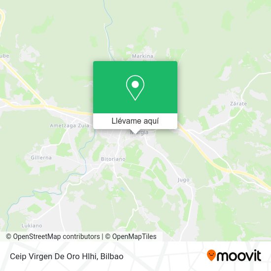 Mapa Ceip Virgen De Oro Hlhi