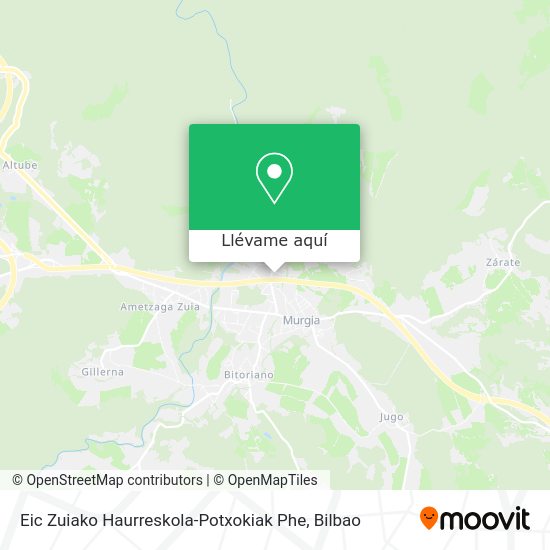 Mapa Eic Zuiako Haurreskola-Potxokiak Phe