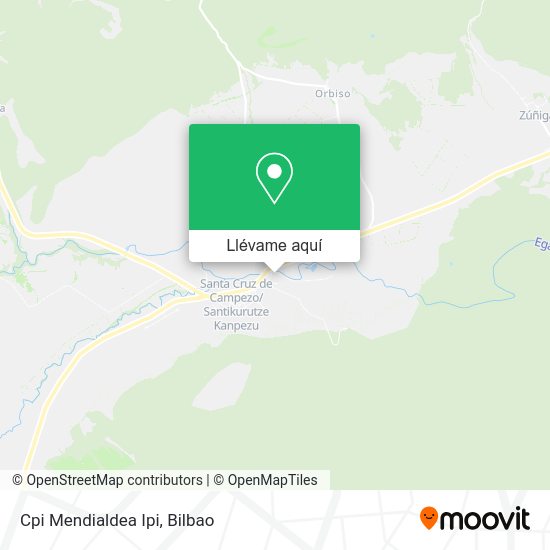 Mapa Cpi Mendialdea Ipi
