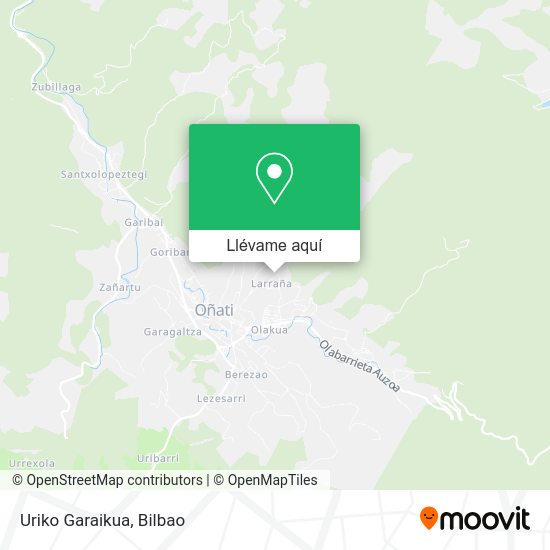 Mapa Uriko Garaikua