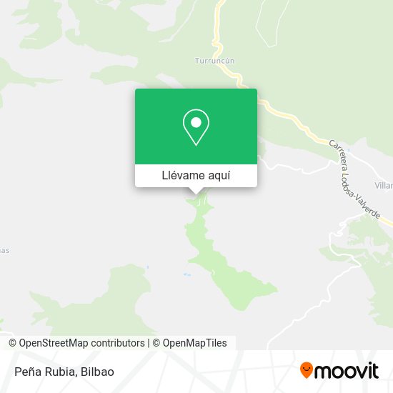 Mapa Peña Rubia