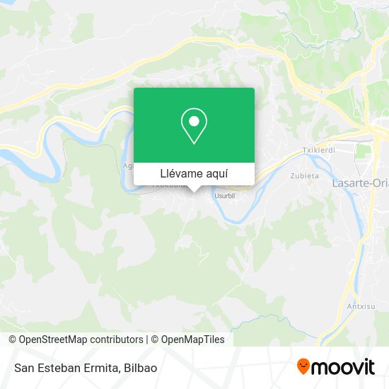 Mapa San Esteban Ermita
