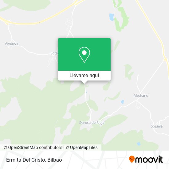 Mapa Ermita Del Cristo