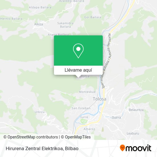 Mapa Hirurena Zentral Elektrikoa