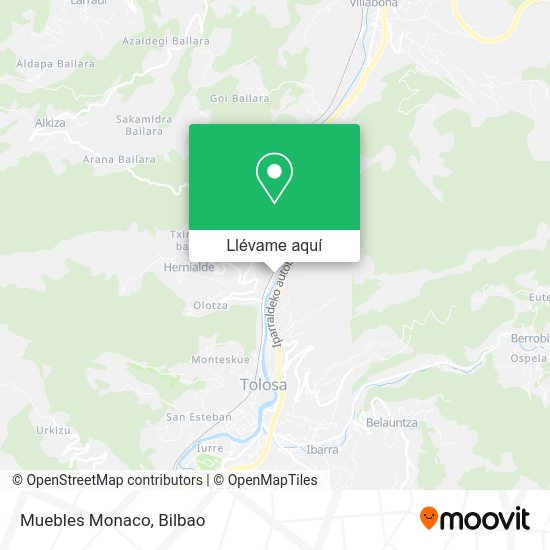 Mapa Muebles Monaco