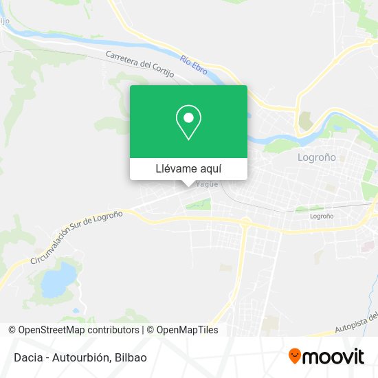 Mapa Dacia - Autourbión