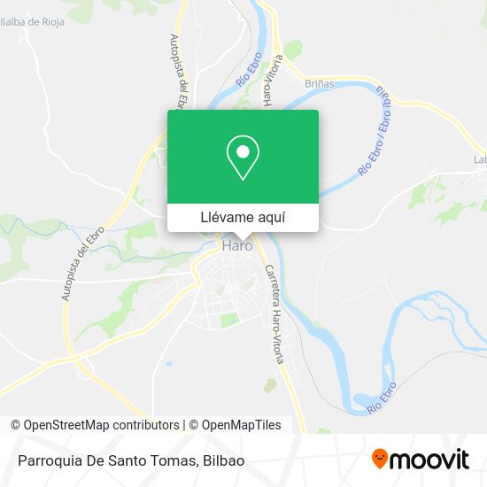 Mapa Parroquia De Santo Tomas