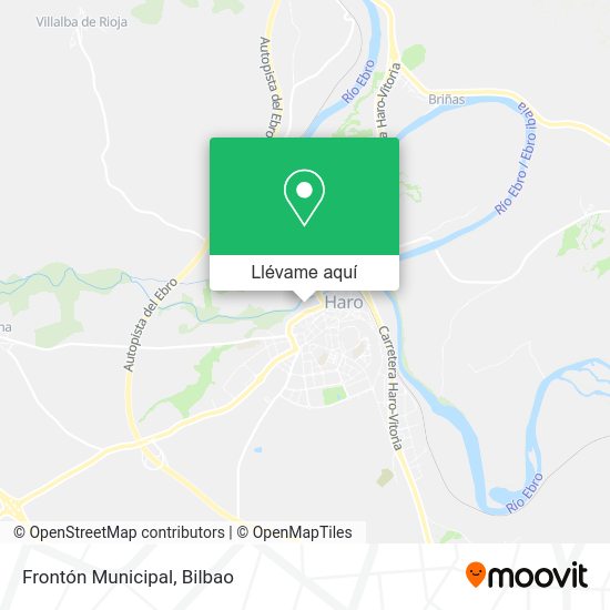 Mapa Frontón Municipal