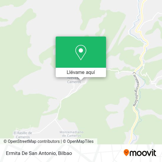 Mapa Ermita De San Antonio