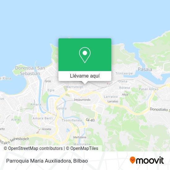 Mapa Parroquia María Auxiliadora