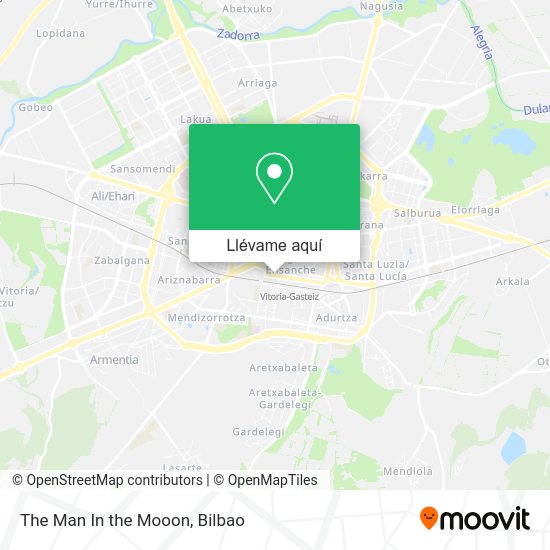 Mapa The Man In the Mooon