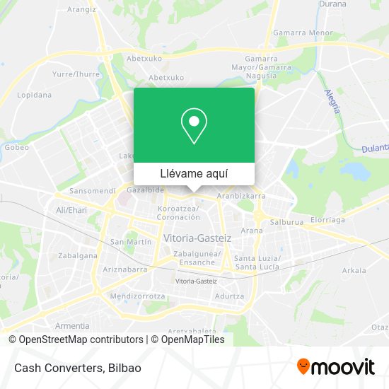 Mapa Cash Converters