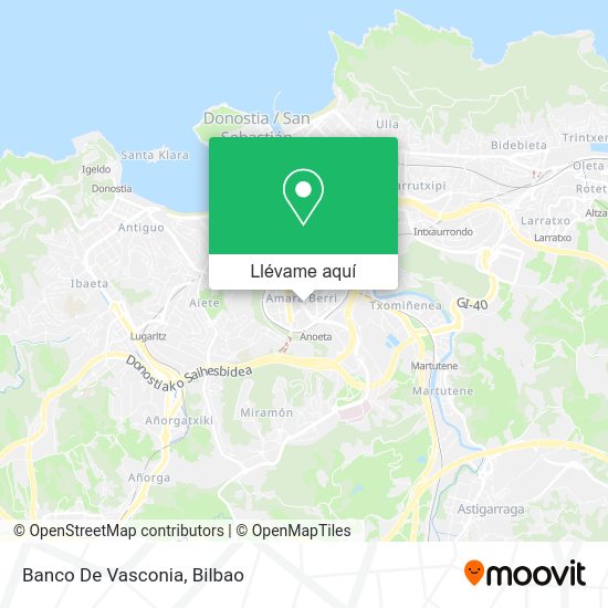 Mapa Banco De Vasconia