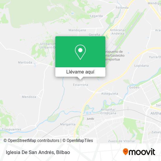 Mapa Iglesia De San Andrés