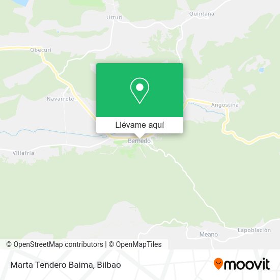 Mapa Marta Tendero Baima
