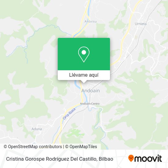 Mapa Cristina Gorospe Rodríguez Del Castillo