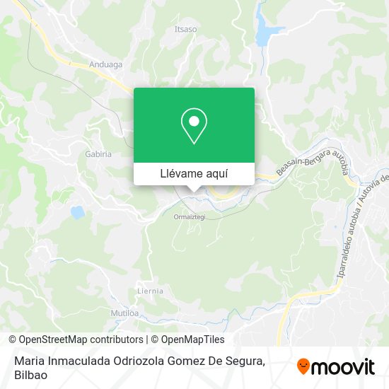 Mapa Maria Inmaculada Odriozola Gomez De Segura