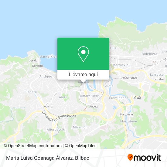 Mapa María Luisa Goenaga Álvarez