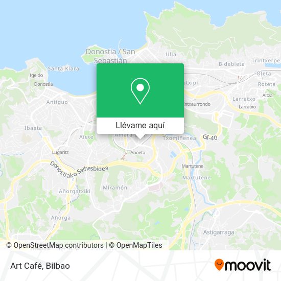 Mapa Art Café