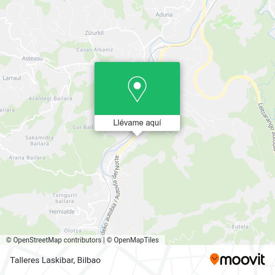 Mapa Talleres Laskibar