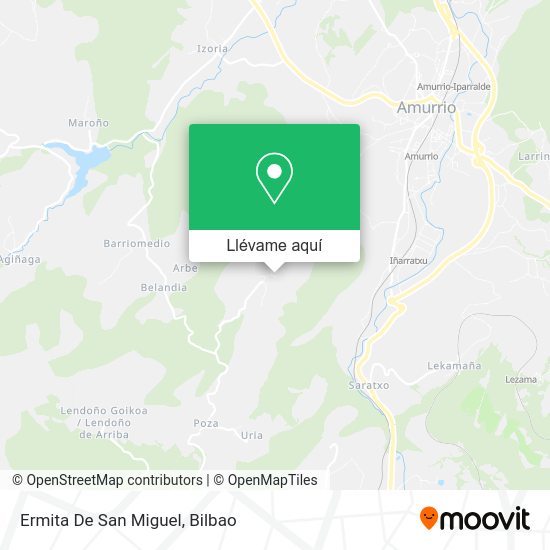 Mapa Ermita De San Miguel