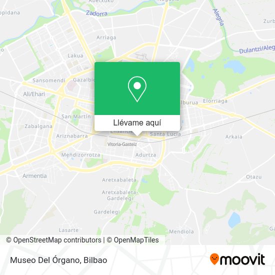 Mapa Museo Del Órgano