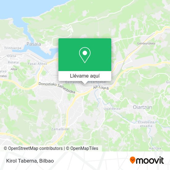 Mapa Kirol Taberna