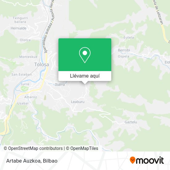 Mapa Artabe Auzkoa