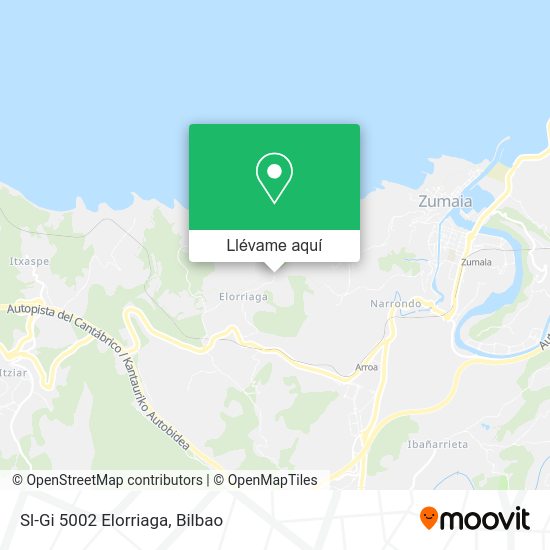 Mapa Sl-Gi 5002 Elorriaga