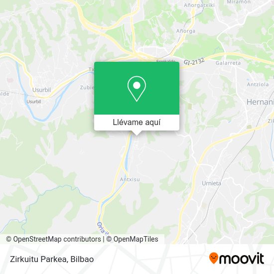 Mapa Zirkuitu Parkea