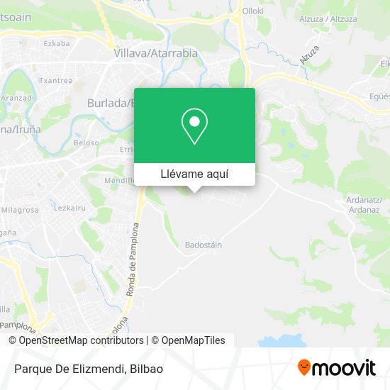 Mapa Parque De Elizmendi