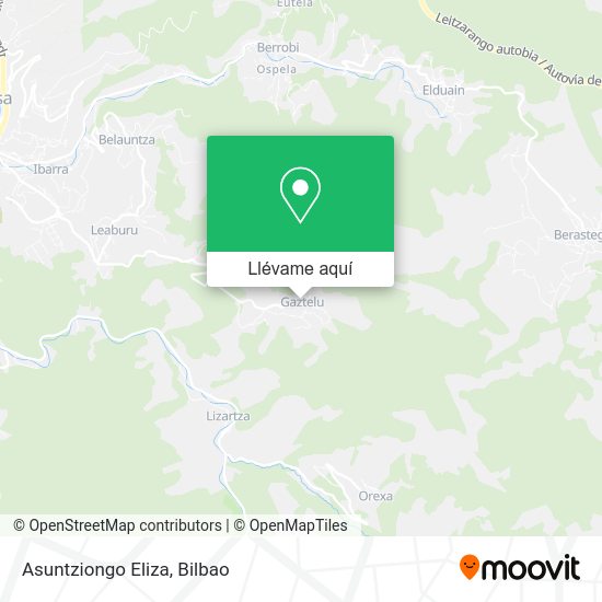 Mapa Asuntziongo Eliza