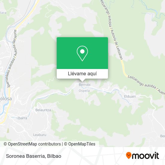 Mapa Soronea Baserria