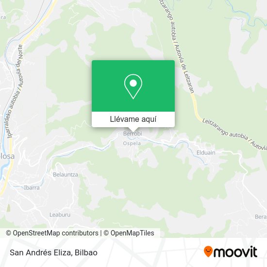 Mapa San Andrés Eliza