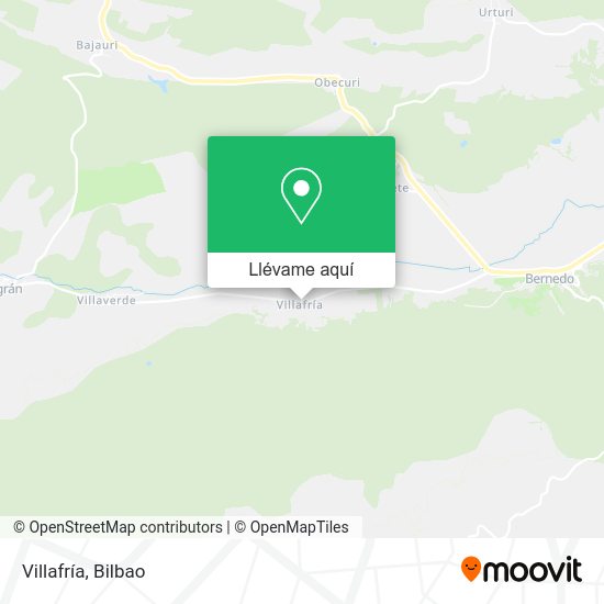 Mapa Villafría