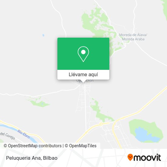Mapa Peluqueria Ana