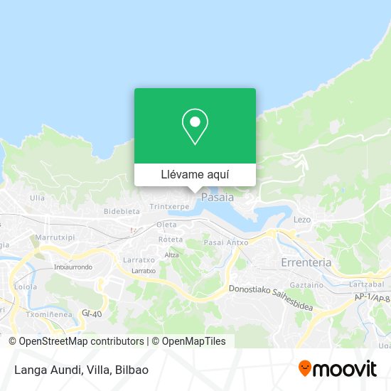 Mapa Langa Aundi, Villa