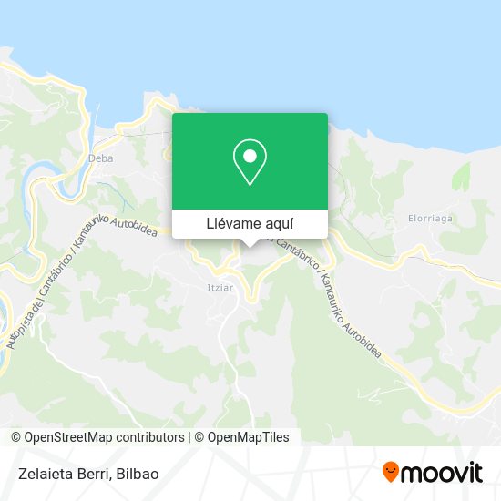 Mapa Zelaieta Berri