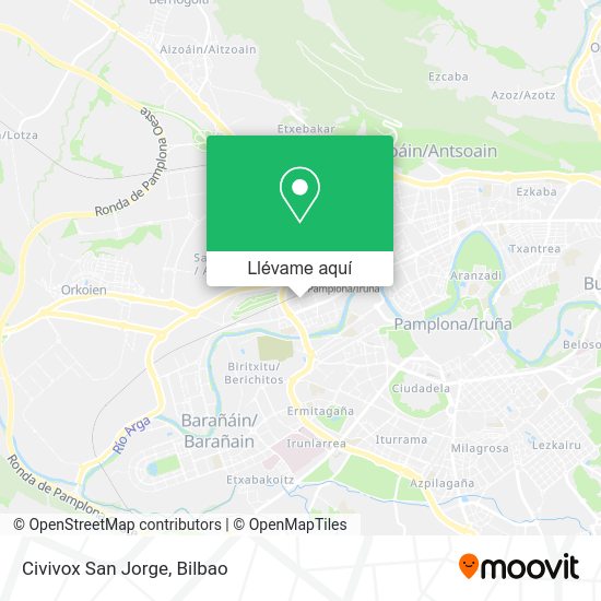 Mapa Civivox San Jorge