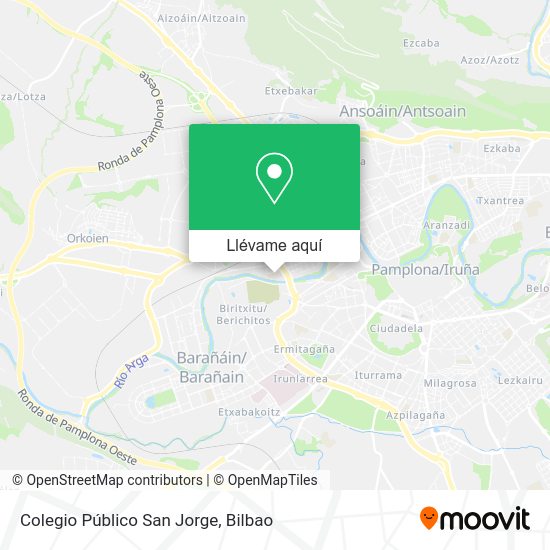 Mapa Colegio Público San Jorge