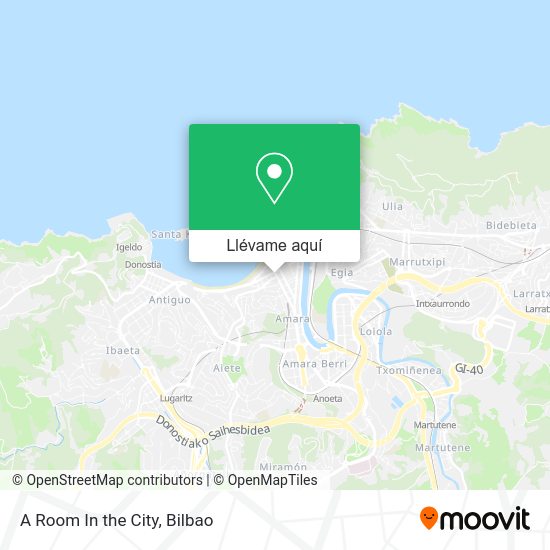 Mapa A Room In the City