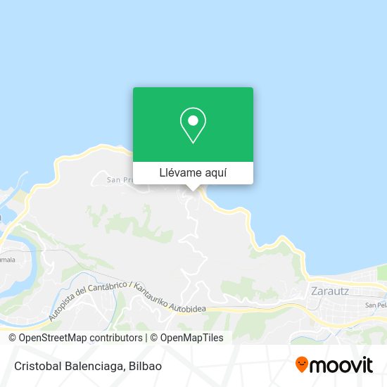 Mapa Cristobal Balenciaga