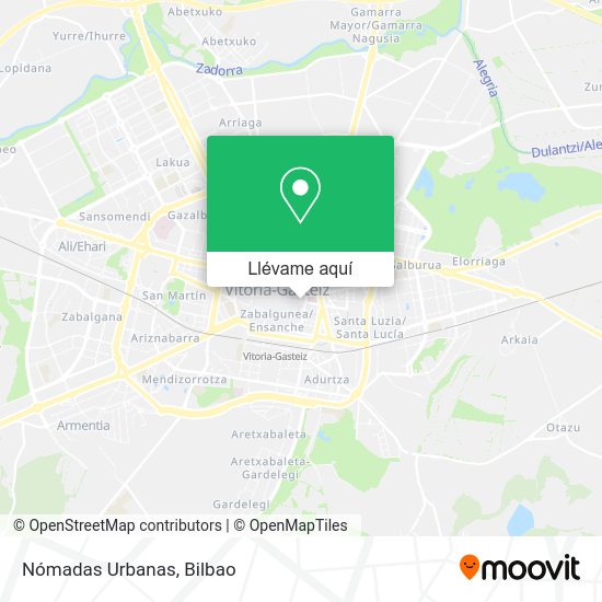 Mapa Nómadas Urbanas