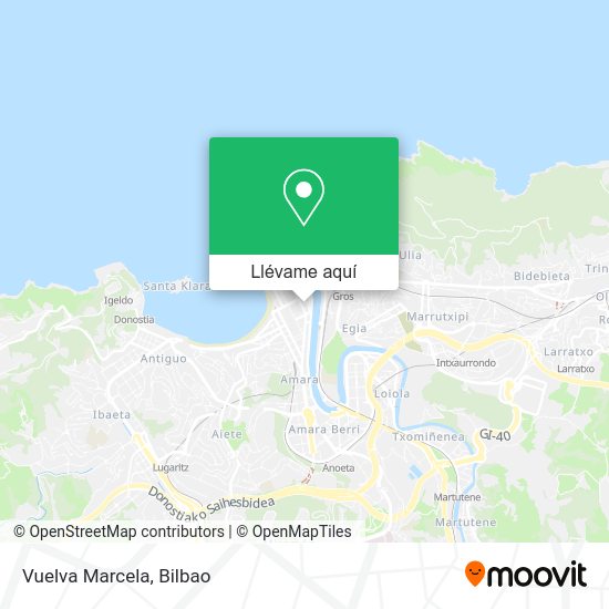 Mapa Vuelva Marcela