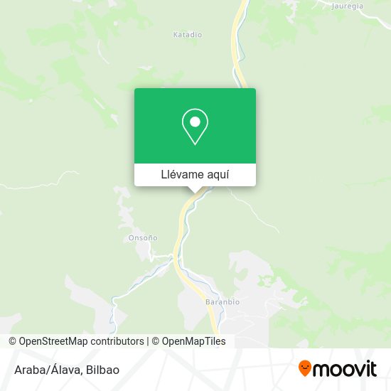 Mapa Araba/Álava