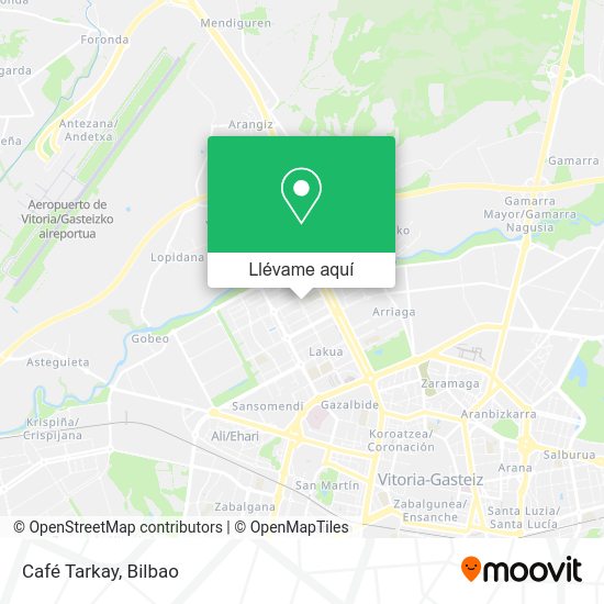 Mapa Café Tarkay