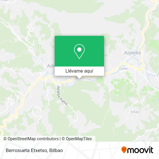 Mapa Berrosueta Etxetxo
