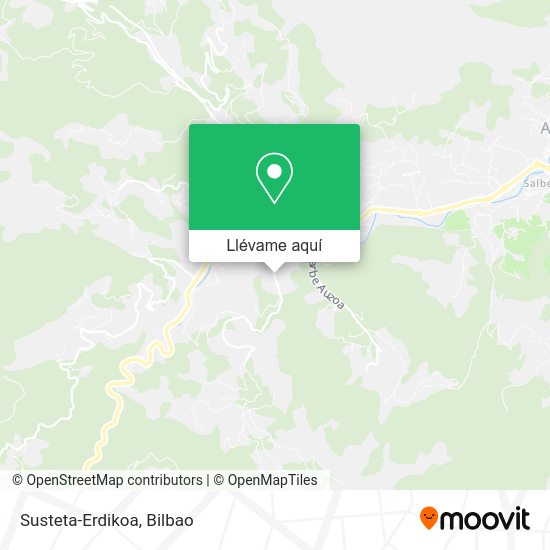 Mapa Susteta-Erdikoa