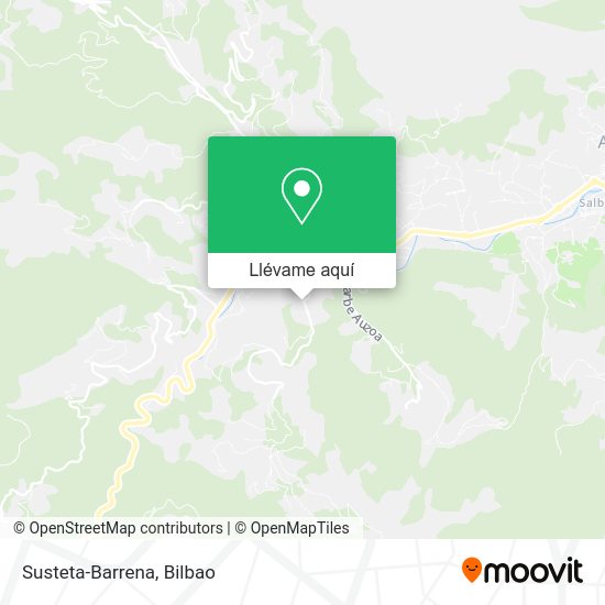 Mapa Susteta-Barrena